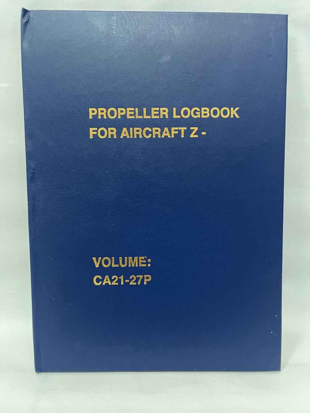 Propeller Logbook – CA21-27