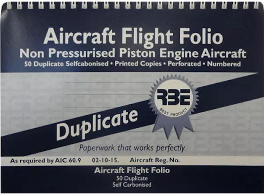Aircraft Flight Folio RBE 50 duplicate A5