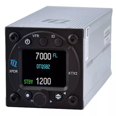 TQ Avionics KTX2-S Transponder 2-1/4″ Mode S 250w